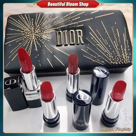 dior holiday lipstick set.